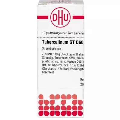 TUBERCULINUM GT D 60 globuler, 10 g