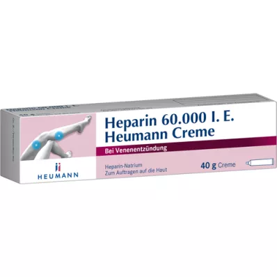 HEPARIN 60.000 Heumann-krem, 40 g