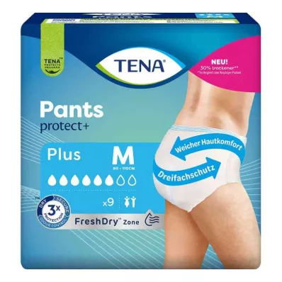 Tena Pants Plus medium Confiofit engangsbukser (9 stk) Tena Pants Plus medium Confiofit engangsbukser (9 stk)