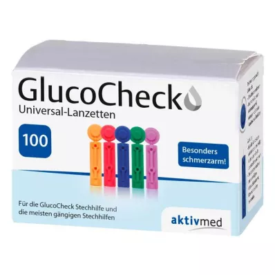 GLUCOCHECK Lancetter Universal, 100 stk GLUCOCHECK Lancetter Universal, 100 stk