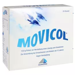 MOVICOL Poser med oral oppløsning, 20 stk