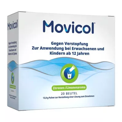 MOVICOL Poser med oral oppløsning, 20 stk MOVICOL Poser med oral oppløsning, 20 stk
