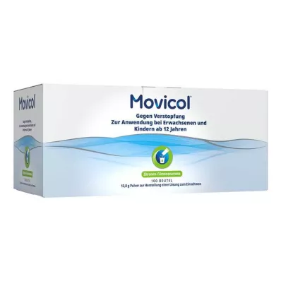 MOVICOL® Pose med pulver – rask hjelp mot forstoppelse, 100 stk MOVICOL® Pose med pulver – rask hjelp mot forstoppelse, 100 stk
