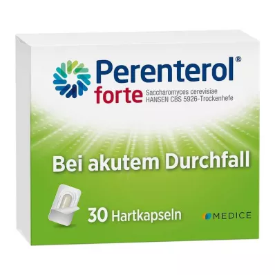 PERENTEROL forte 250 mg kapsler i blisterpakning, 30 stk PERENTEROL forte 250 mg kapsler i blisterpakning, 30 stk