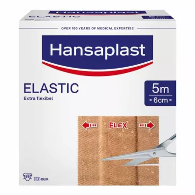 Hansaplast elastisk gips 6 cm x 5 m, 1 stk Hansaplast elastisk gips 6 cm x 5 m, 1 stk