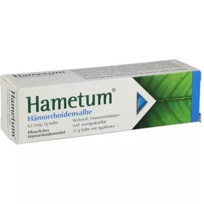 HAMETUM Salve mot hemoroider, 25 g