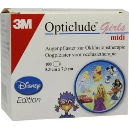 OPTICLUDE 3M Disney girls midi 2538MDPG-100, 100 stk