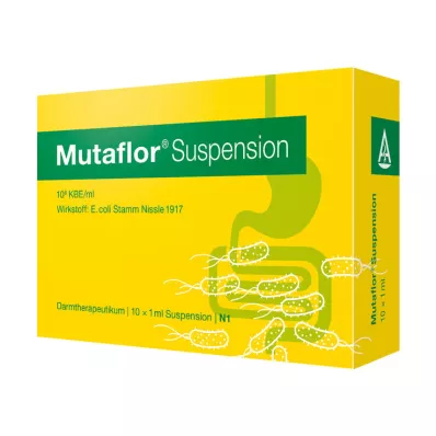 MUTAFLOR Suspensjon, 10X1 ml MUTAFLOR Suspensjon, 10X1 ml