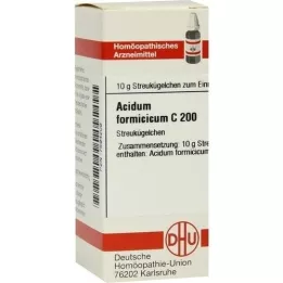 ACIDUM FORMICICUM C 200 globuler, 10 g