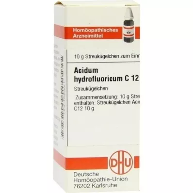 ACIDUM HYDROFLUORICUM C 12 kuler, 10 g