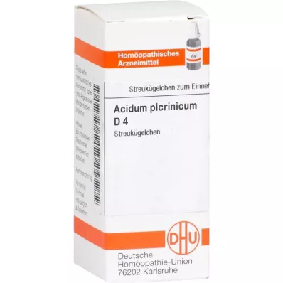 ACIDUM PICRINICUM D 4 kuler, 10 g