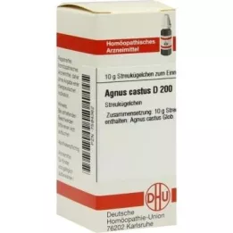 AGNUS CASTUS D 200 globuler, 10 g
