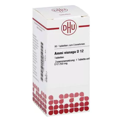AMMI VISNAGA D 12 tabletter, 80 stk