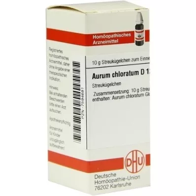 AURUM CHLORATUM D 12 globuler, 10 g