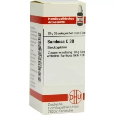BAMBUSA C 30 globuler, 10 g