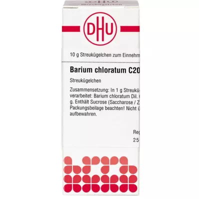 BARIUM CHLORATUM C 200 globuler, 10 g