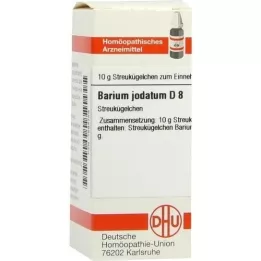 BARIUM JODATUM D 8 globuli, 10 g