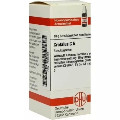CROTALUS C 6 globuli, 10 g