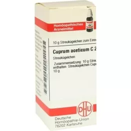 CUPRUM ACETICUM C 200 globuler, 10 g