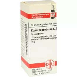 DHU Cuprum aceticum C 200 kuler, 10 g