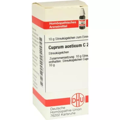 DHU Cuprum aceticum C 200 kuler, 10 g
