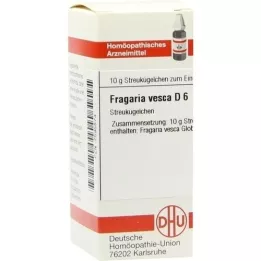 FRAGARIA VESCA D 6 globuli, 10 g