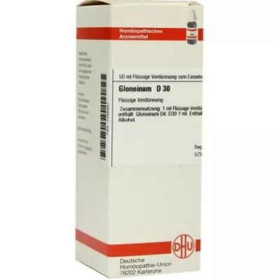 Glonoinum D30-fortynning (50 ml)
