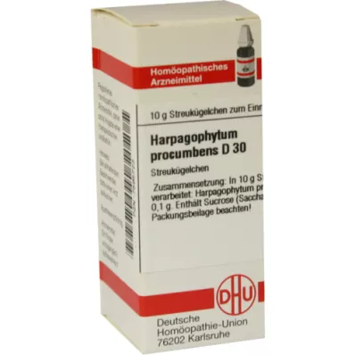 HARPAGOPHYTUM PROCUMBENS D 30 globuler, 10 g
