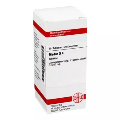 DHU Madar D 4 tabletter, 80 stk DHU Madar D 4 tabletter, 80 stk