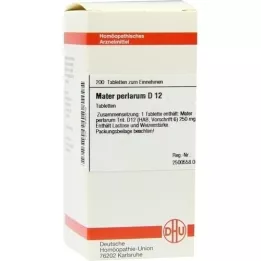 MATER PERLARUM D 12 tabletter, 200 stk