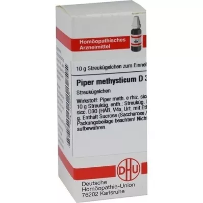 PIPER METHYSTICUM D 30 globuler, 10 g