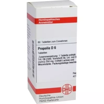PROPOLIS D 6 tabletter, 80 stk