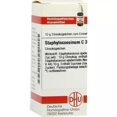 STAPHYLOCOCCINUM C 30 globuler, 10 g