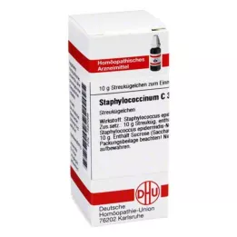 STAPHYLOCOCCINUM C 30 globuler, 10 g