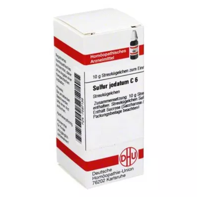 DHU Svovel iodatum C 6 kuler, 10 g