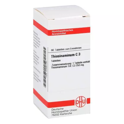 Thiosinaminium C3 tabletter (80 stykker)