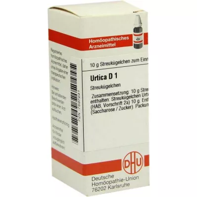 URTICA D 1 kuler, 10 g URTICA D 1 kuler, 10 g