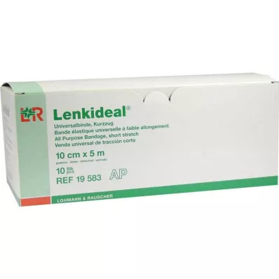 LENKIDEAL Idealb.10 cmx5 m hvit o.bandasje kl.løs, 10 stk LENKIDEAL Idealb.10 cmx5 m hvit o.bandasje kl.løs, 10 stk