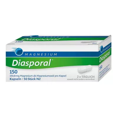 MAGNESIUM Diasporal® 150 kapsler, 50 stk