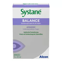 SYSTANE BALANCE Fuktighetsdråper for øynene, 3X10 ml