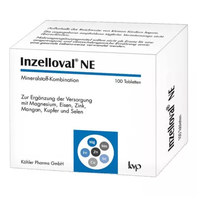 INZELLOVAL NE Filmdrasjerte tabletter, 100 stk INZELLOVAL NE Filmdrasjerte tabletter, 100 stk