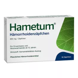 HAMETUM Hemoroide suppositorier, 10 stk
