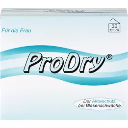 PRODRY Active Protection Incontinence Vaginal Tampon, 30 stk