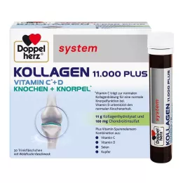 DOPPELHERZ Kollagen 11 000 Plus-systemampuller, 30X25 ml