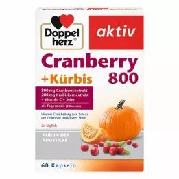 DOPPELHERZ Tranebær+Gresskar kapsler, 60 kapsler