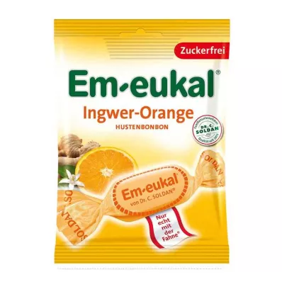 Em-eukal hostedråper ingefær appelsin sukkerfri, 75 g Em-eukal hostedråper ingefær appelsin sukkerfri, 75 g