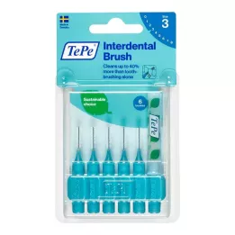TEPE Interdentalbørste Original 0,6 mm ISO 3 blå, 6 stk
