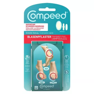 COMPEED Blisterplaster Mixpack, 5 stk COMPEED Blisterplaster Mixpack, 5 stk