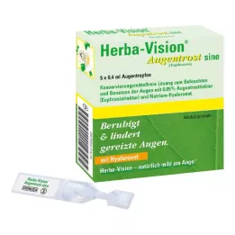HERBA-VISION Øyebrøst sine øyedråper, 5X0,4 ml