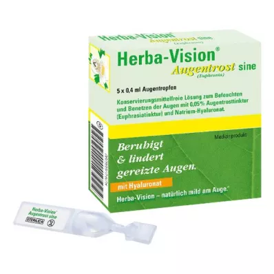 HERBA-VISION Øyebrøst sine øyedråper, 5X0,4 ml HERBA-VISION Øyebrøst sine øyedråper, 5X0,4 ml
